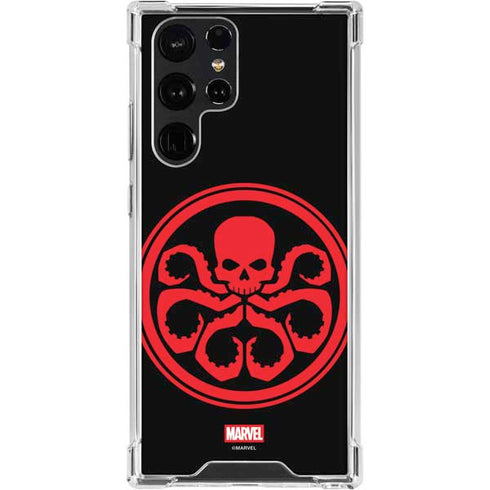 Marvel Captain America Hydra Symbol Galaxy S24 Ultra Clear Case